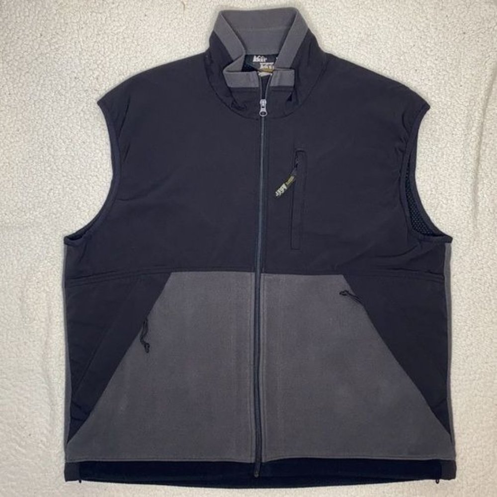 Vintage REI Fleece Soft Shell Vest: Size Extra Large